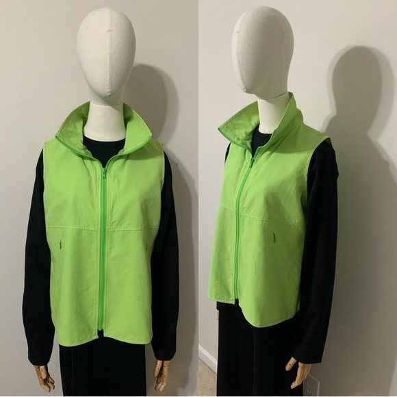 Lime Green Nylon Vest - Picture 4 of 17
